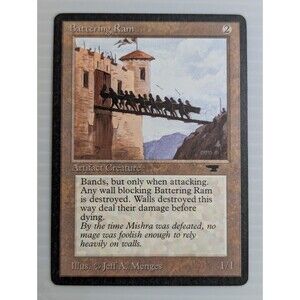 Battering Ram - MTG Antiquities (1994) - VINTAGE Magic Card - NM Condition